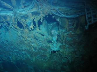Damage below sponson for .5 inch machine gun mount