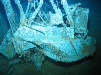 Aft searchlight platform
