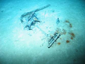Remnants of 18-inch signalling projector