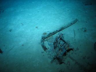 Remnants of 18-inch signalling projector