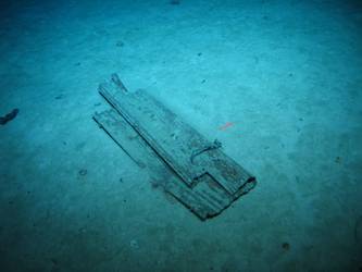 Roller shutter- possibly from boiler room vents near aft funnel