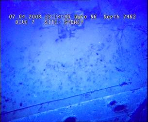 HMAS Sydney (II) Wreck - ROV Dive 07 - 7 April 2008 - 23:13