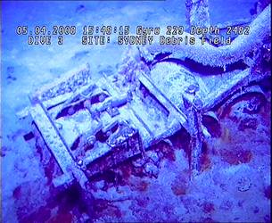 HMAS Sydney (II) Debris Field - ROV Dive 03 - 5 April 2008 - 15:48