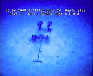 HMAS Sydney (II) Debris Field - ROV Dive 03 - 5 April 2008 - 21:41