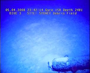HMAS Sydney (II) Debris Field - ROV Dive 03 - 5 April 2008 - 23:42
