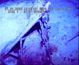 HMAS Sydney (II) Debris Field - ROV Dive 07 - 7 April 2008 - 19:43