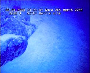 Discounted Battle Site (Geological Outcrops) - ROV Dive 04 - 6 April 2008 - 14:20