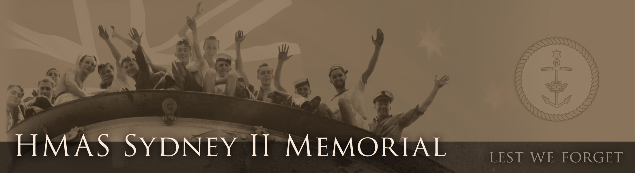 HMAS Sydney 2 Virtual Memorial Banner